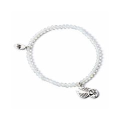 Picture of Carat Shop Harry Potter - Semi Precious Stone Bracelet with Sterling Silver Golden Snitch Charm (HPCR0584)