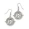 Picture of Carat Shop Harry Potter - Silver Tone Time Turner Drop Earrings (WE000673)