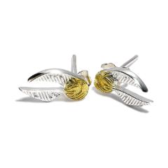 Picture of Carat Shop Harry Potter - Sterling Silver Golden Snitch Stud Earrings (SE0004)