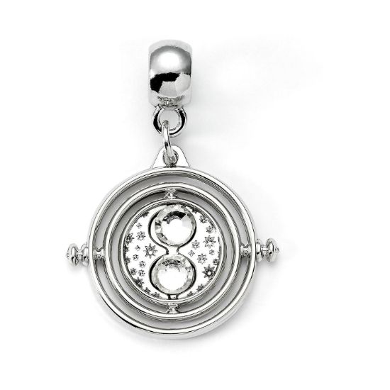 Picture of Carat Shop Harry Potter - Time Turner Silver Tone Slider Charm (HP000674)