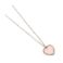 Picture of Carat Shop Barbie - Pink Enamel Heart Pendant Necklace with Crystal (BMN00003)