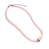 Picture of Carat Shop Barbie - Pink Bead Necklace with Heart Shaped Bead Charm (BMN00006)