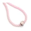 Picture of Carat Shop Barbie - Pink Bead Necklace with Heart Shaped Bead Charm (BMN00006)