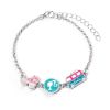 Picture of Carat Shop Barbie - Charm Bracelet with Three Enamelled Fun Charms - Silhouette, Skate, & Camper Van (BMCB0009)