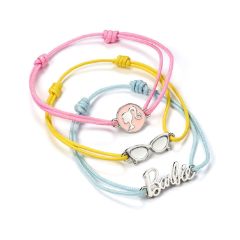 Picture of Carat Shop Barbie - Set of three Friendship Bracelets (BMFB0010)