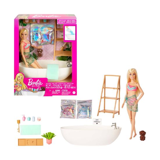 Picture of Mattel Barbie: Wellness - Confetti Bath Playset (HKT92)