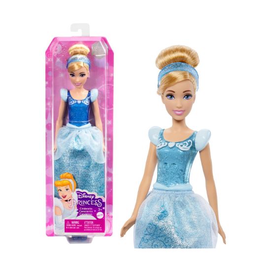 Picture of Mattel Disney: Princess - Cinderella Posable Fashion Doll (HLW06)