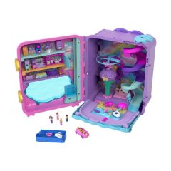 Picture of Mattel Polly Pocket: Pollyville - Resort Roll Away Playset (HKV43)