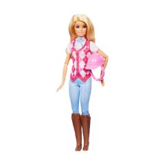Picture of Mattel Barbie Mysteries: The Great Horse Chase - "Malibu" Doll with Riding Clothes & Accessories (HXJ38)