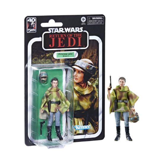 Picture of Hasbro Fans Disney: Star Wars The Black Series: Return of The Jedi 40th Anniversary - Princess Leia (Endor) (F7051)