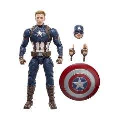 Picture of Hasbro Fans Marvel Avengers: Legends Series - Captain America 6'' Action Figure (G0607)