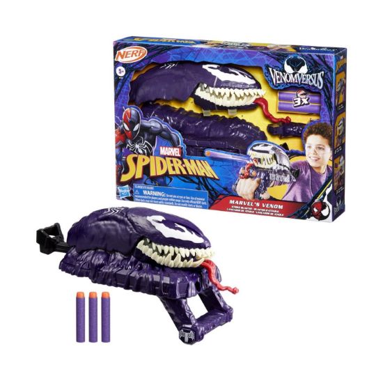 Picture of Hasbro Nerf Marvel Spider-Man: Venomversus - Marvel's Venom Strike Blaster (G0730)