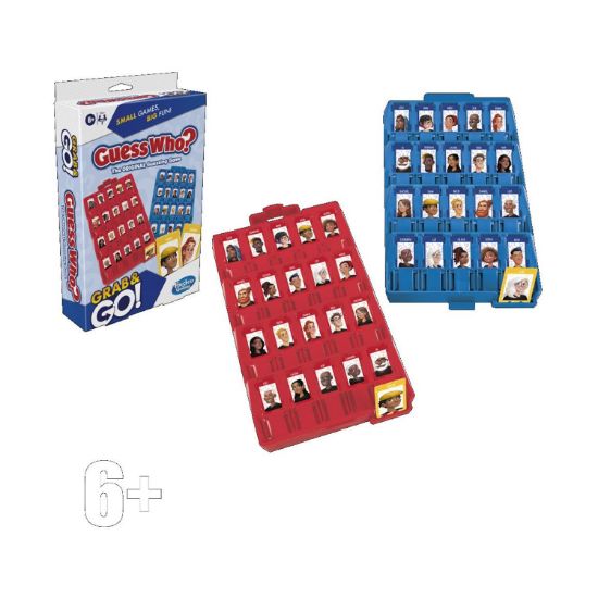Picture of Hasbro Guess Who: Grab And Go Board Game (English Language) (F8257)