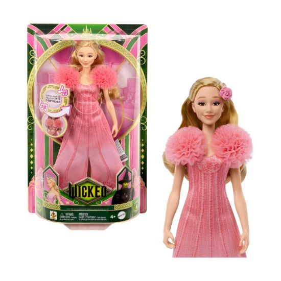 Picture of Mattel Wicked: Singing Glinda - Fashion Doll (English Singing) (JLG49)