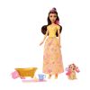 Picture of Mattel Disney Princess: Bella Bathe & Brush Dog - Fashion Doll (JFC42)