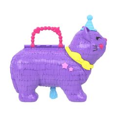 Picture of Mattel Polly Pocket: Mini Doll Celebration Kitty Playset (JFT90)