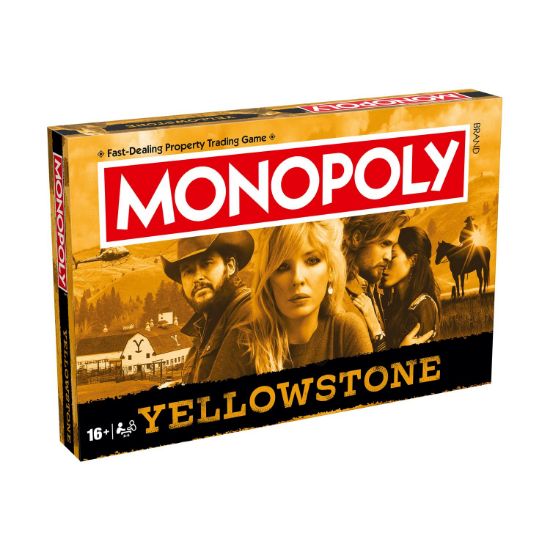 Picture of Winning Moves: Monopoly - Yellowstone (English Language) (WM04120-EN1)
