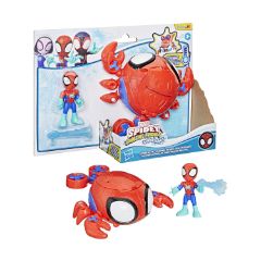 Picture of Hasbro Disney Jr. Marvel: Spidey And His Amazing Friends Waterwebs - Spider Crab Figure & Vehicle (G1464)