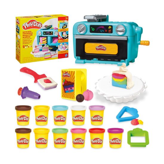 Picture of Hasbro Play-Doh: Doh & More - Super Slice Cake Playset (G0497)