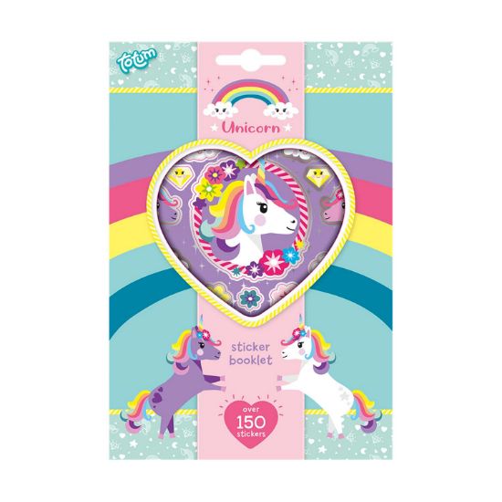 Picture of Totum: Unicorn - Sticker Book 4 Sheet (TT071117)