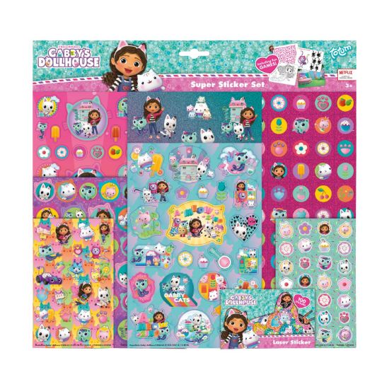 Picture of Totum: Gabby's Dollhouse - Super Sticker Set (TT420380)