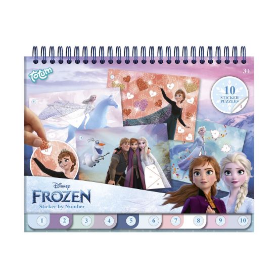 Picture of Totum Disney: Frozen - Sticker By Number Pad (TT681576)