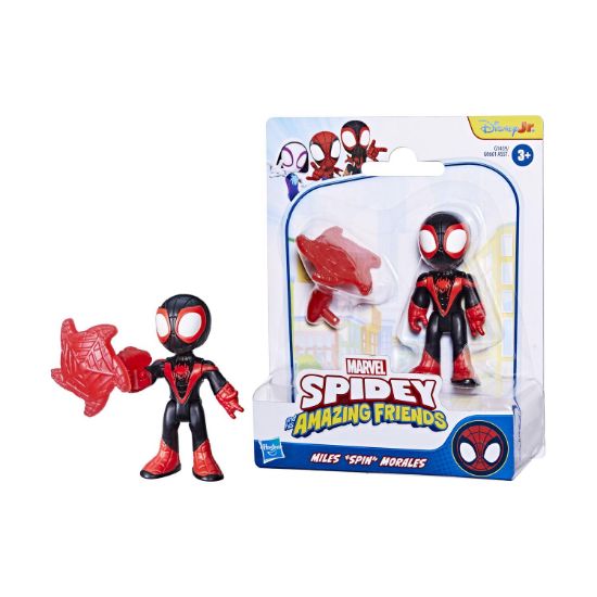 Picture of Hasbro Disney Jr. Marvel: Spidey And His Amazing Friends - Miles ''Spin'' Morales 3" Figure (G1459)