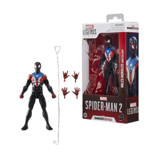 Picture of Hasbro Fans Marvel Legends Series: Spider-Man 2  GamerVerse - Miles Morales Boricua Suit (G0836)
