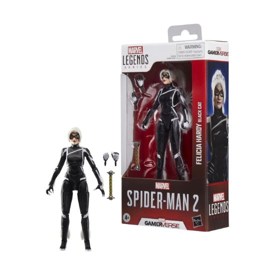 Picture of Hasbro Fans Marvel Legends Series: Spider-Man 2 GamerVerse - Felicia Haroy Black Cat (G0838)