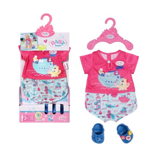 Picture of Zapf Creation: Baby Born - Pyjamas with Shoes (43cm) (830628-116721)