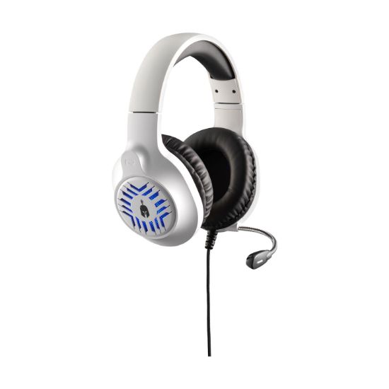 Picture of Spartan Gear - Medusa Wired Headset (compatible with PC, playstation 4, playstation 5, xboxone, xbox series x/s, switch) (color: White/Black)