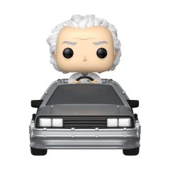 Picture of Funko Pop! Rides Deluxe: Back to the Future - Doc with Time Machine #133 Vinyl Figure