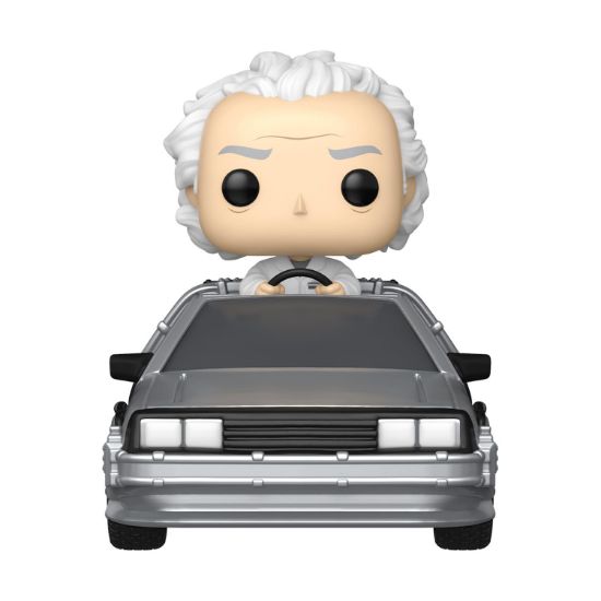 Picture of Funko Pop! Rides Deluxe: Back to the Future - Doc with Time Machine #133 Vinyl Figure
