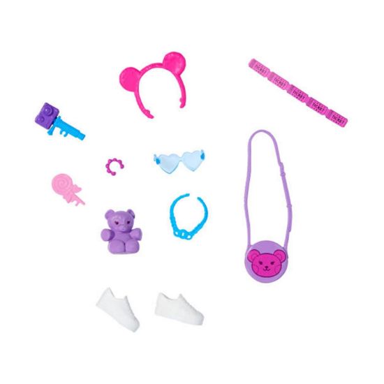 Picture of Mattel Barbie: Purple Bag Bear Accessories (HYV08)