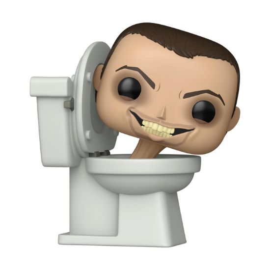 Picture of Funko Pop! Jumbo: Skibidi Toilet - Skibidi Toilet #1955 Vinyl Figure (10")