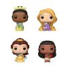 Picture of Funko Pocket Pop! Capsule: Princess Holiday - Moana, Belle, Tiana, Rapunzel (Blind Box/Random) Vinyl Figures