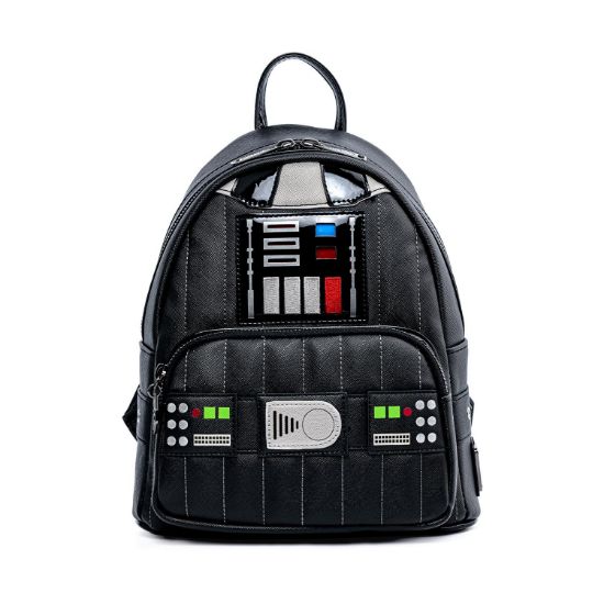 Picture of Loungefly Disney: Star Wars - Darth Vader Light Up Cosplay Mini Backpack (STBK0219)