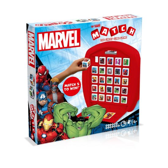 Picture of Winning Moves Top Trumps Match: Marvel (WM01185-ML1)