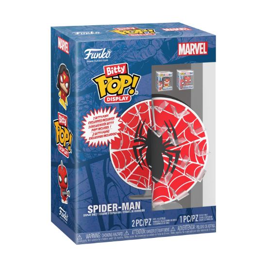 Picture of Funko Bitty Pop! Display: Marvel - Spider-Man (Web) Vinyl Figures