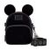 Picture of Loungefly Disney 100th: Mickey Mouse Corduroy Convertible Crossbody (WDTB3207)