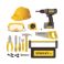 Picture of Stanley Jr. - Role Playing: Mega Toolbox Set with Power Drill (SRP024-SY)