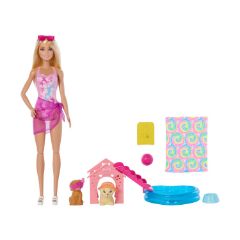 Picture of Mattel Barbie - Puppy Pool Party (JBF35)