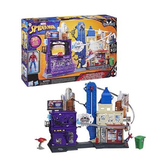 Picture of Hasbro Marvel: Spider-Man Venomversus - Web Slinging City Playset (G0737)