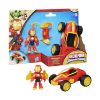 Picture of Hasbro Marvel: Iron Man And His Awesome - Iron Man Iron Racer Vehicle (G1471)