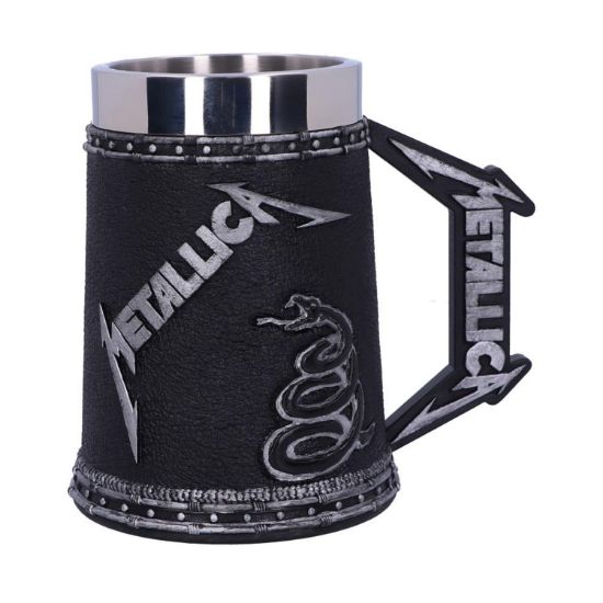 Picture of Nemesis Now: Metallica - The Black Album Tankard (16cm)