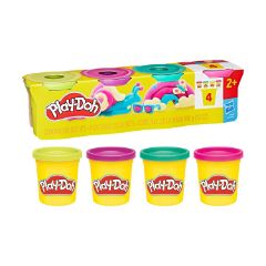 Picture of Hasbro Play-Doh: Doh & More - Vibrant 4 Pack (G0689)