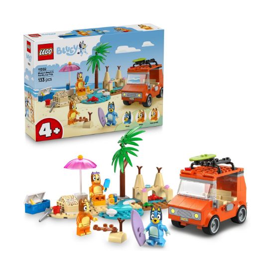 Picture of LEGO® Bluey: Bluey’s Beach & Family Car Trip (11202)