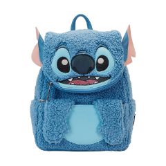 Picture of Loungefly Disney: Lilo & Stitch - Stitch Plush Pocket Mini Backpack (WDBK3401)