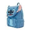 Picture of Loungefly Disney: Lilo & Stitch - Stitch Plush Pocket Mini Backpack (WDBK3401)