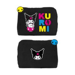 Picture of Pyramid: Kuromi - Punk Rocking Out Plush Pencil Case (SR2402482)